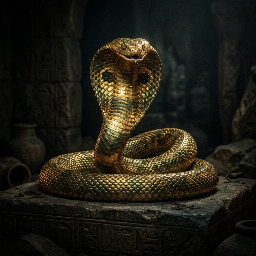 Egyptian asp cobra